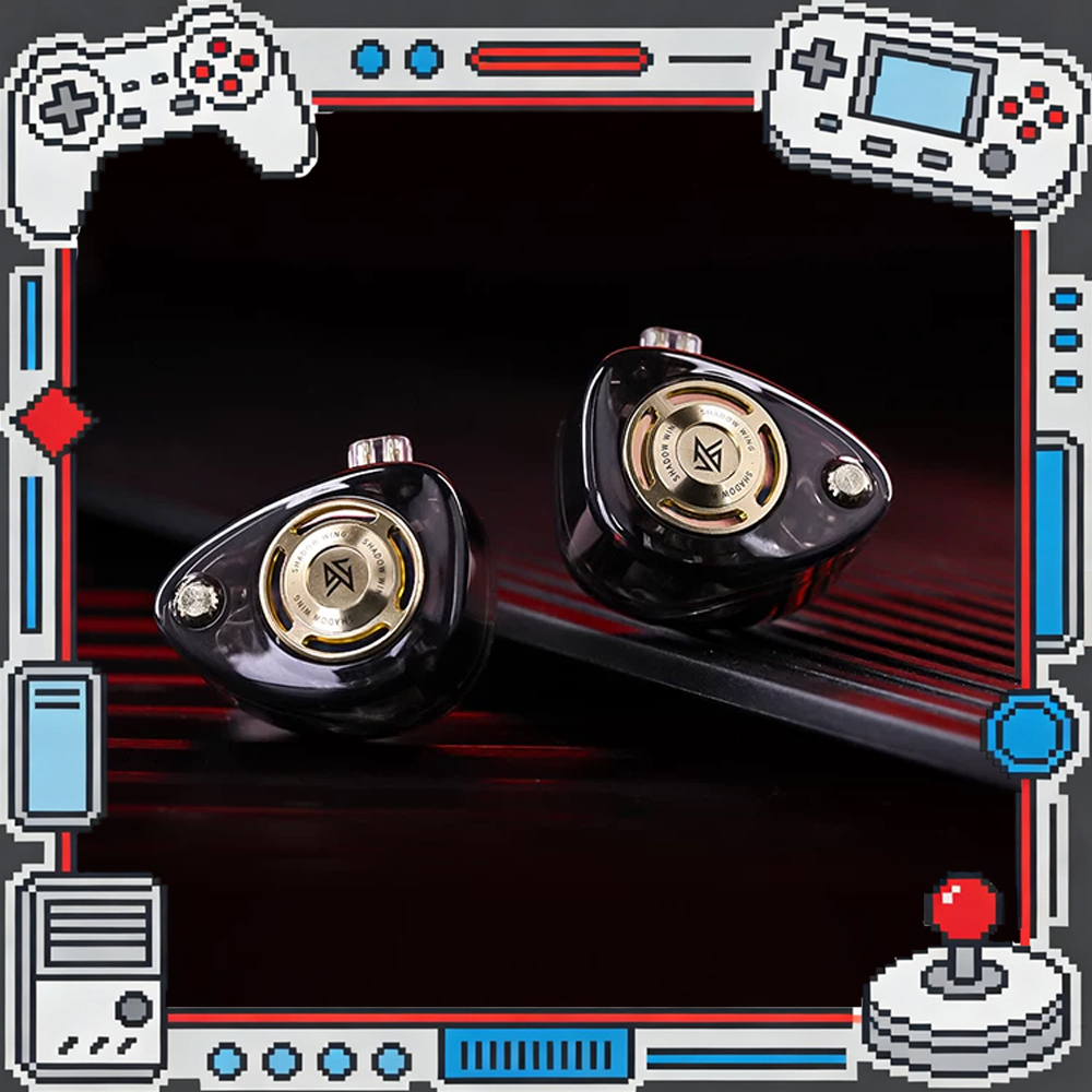 Wired Earphone Mic - KZ Shadow Wing Earphone Wired In-Ear