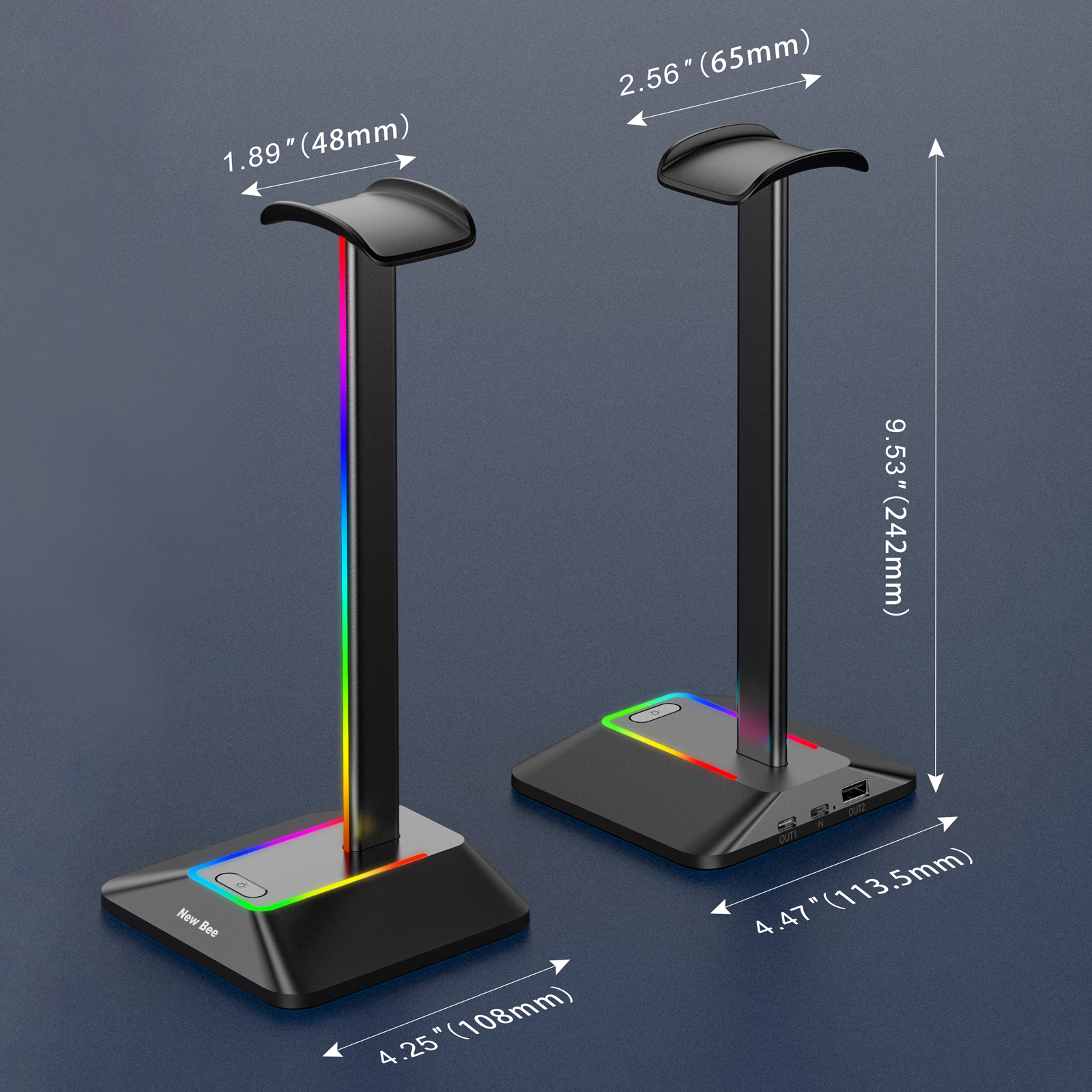 New Bee Z8 RGB Headphones Stan - Gaming Headset Rgb 리뷰 및 가격