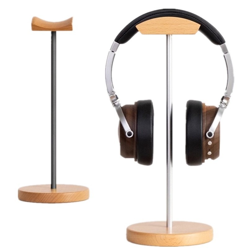 Black Walnut Wood & Aluminum H - Headphone Stand Desk 리뷰 및 가격