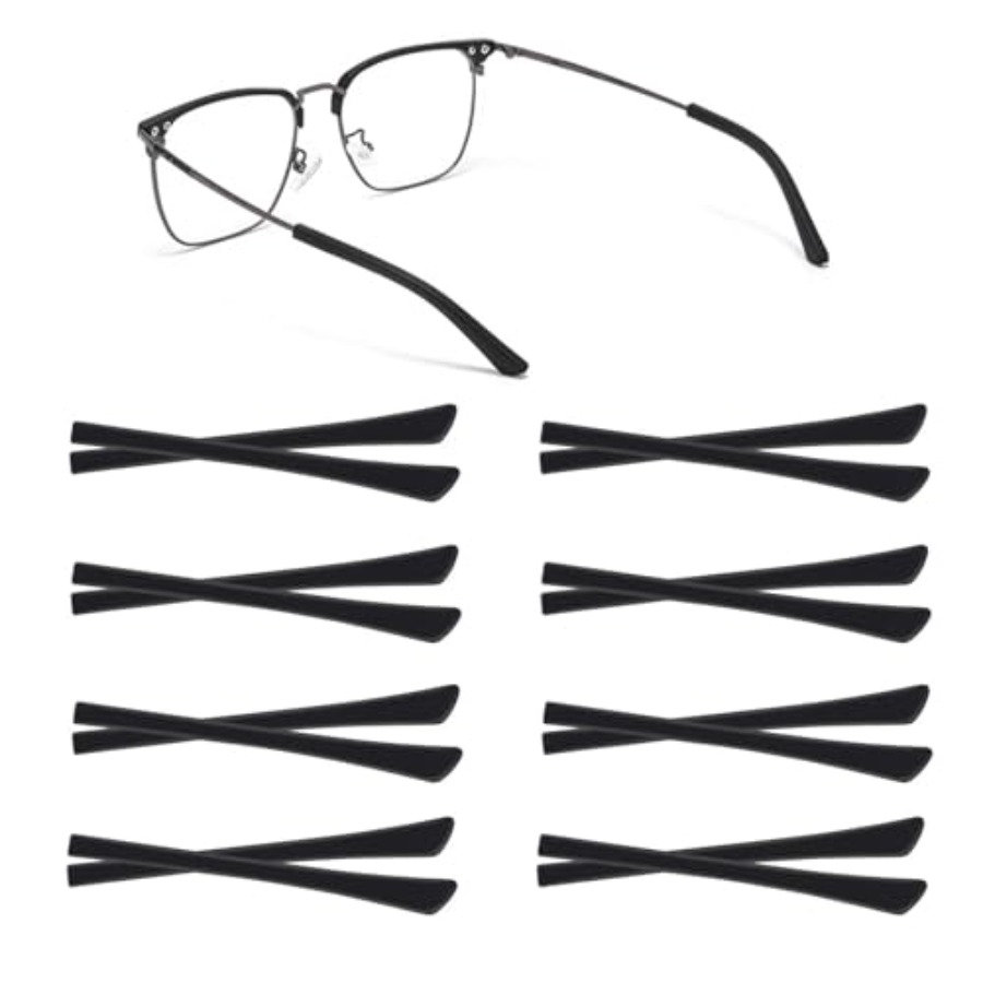 8 Pairs Eyeglass End Tips Ear  - Silicone Ear Tip Replacement 리뷰 및 가격