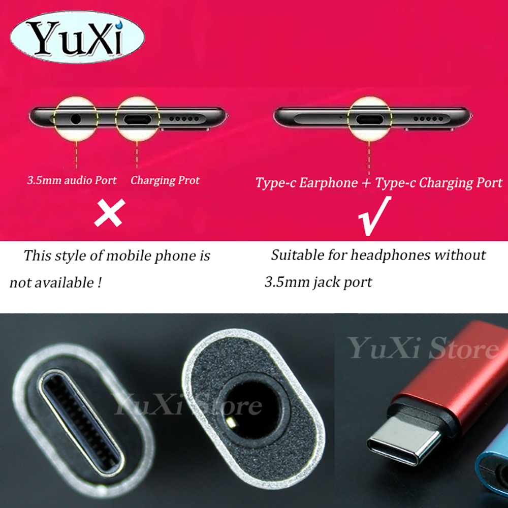 1Pc Type-C to 3.5mm Earphone A - Cable Extension 3.5 리뷰 및 가격