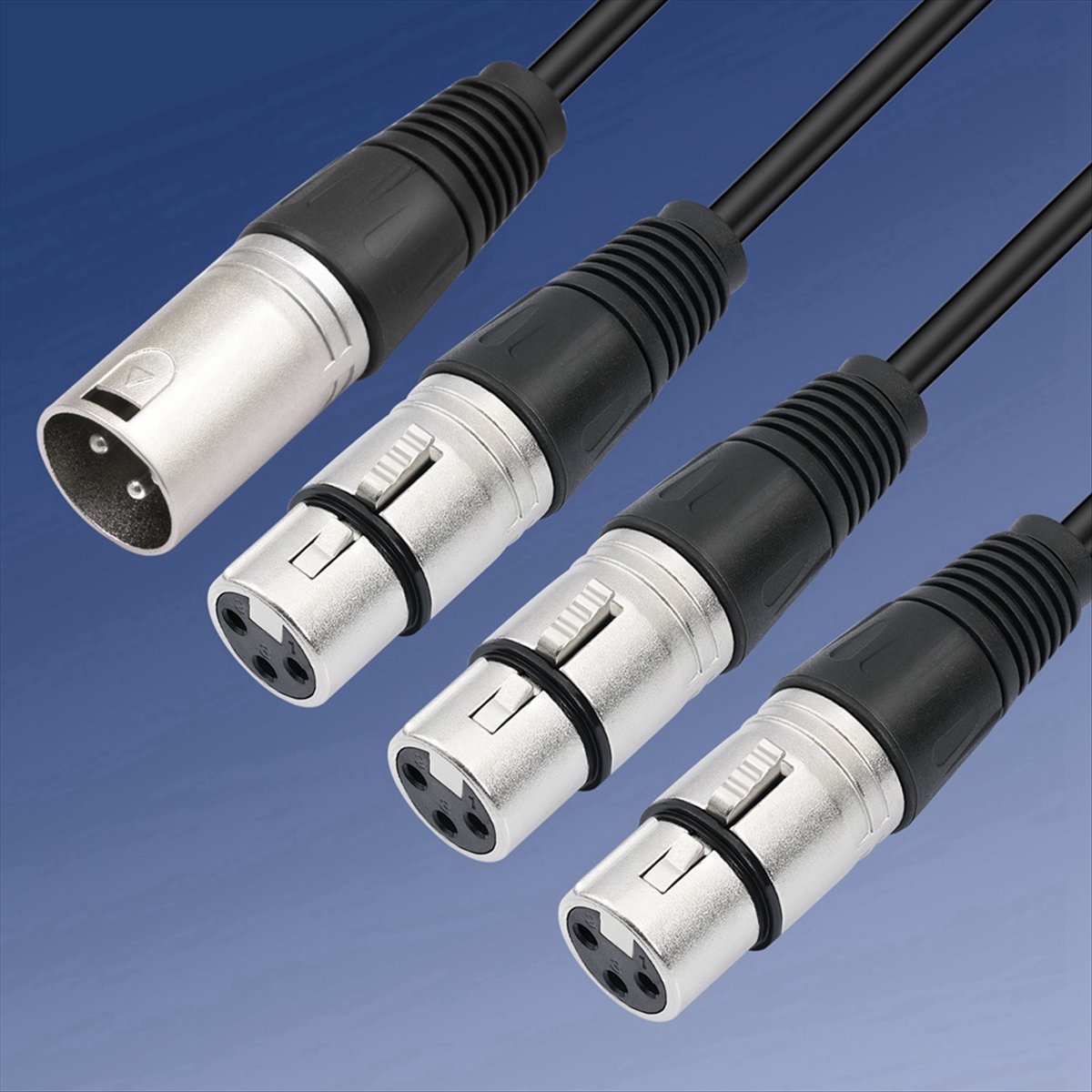 (PQWN) 3Pin XLR Male to 3 Fema - Audio Splitter Y 리뷰 및 가격