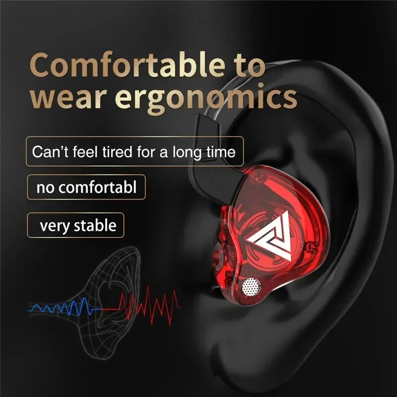 Original QKZ AK6 Copper Driver - Wired Earphone Mic 리뷰 및 가격