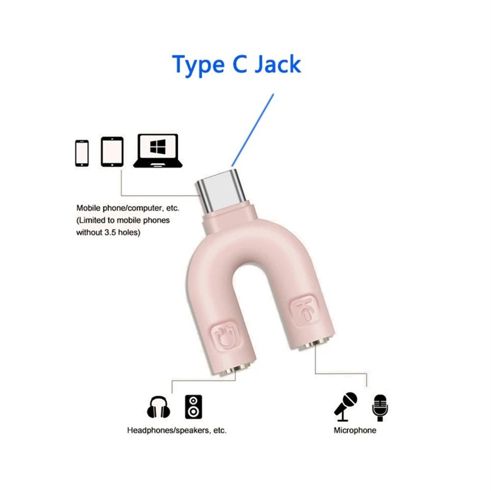 Adapter Microphone  Connector  - Earphone Splitter Jack 리뷰 및 가격