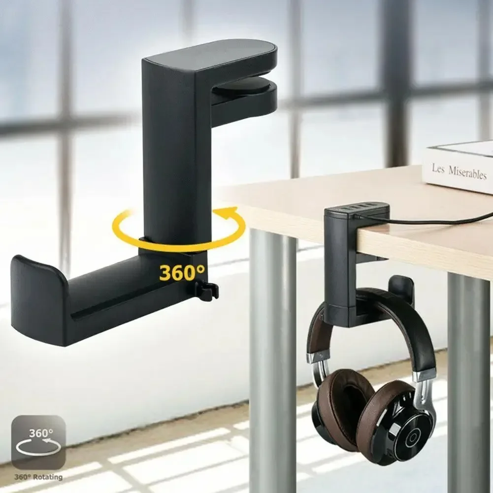 360° Rotating Headphone Stand  - Headphone Stand Desk 리뷰 및 가격