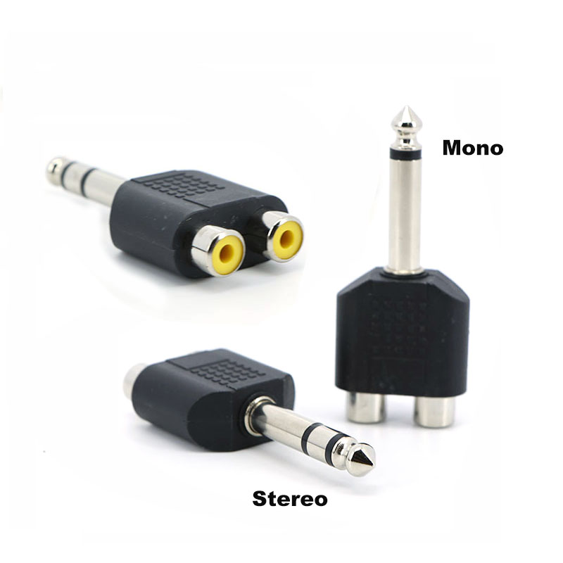 6.35mm 6.5 Audio Mono Stereo 1 - Audio Splitter Y 리뷰 및 가격