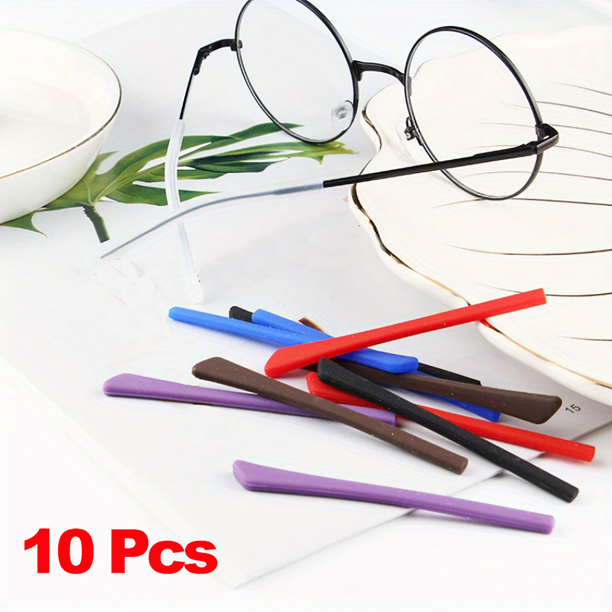 10pcs Eyeglass Replacement Tem - Silicone Ear Tip Replacement 리뷰 및 가격
