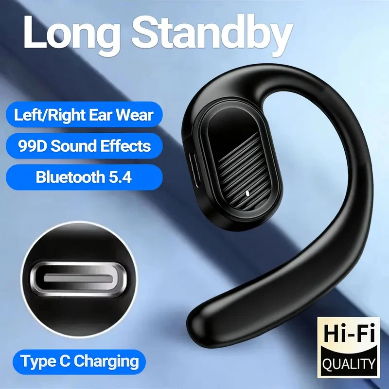 Bluetooth 5.4 Open Wireless Ea - Bluetooth Headset On Ear 리뷰 및 가격