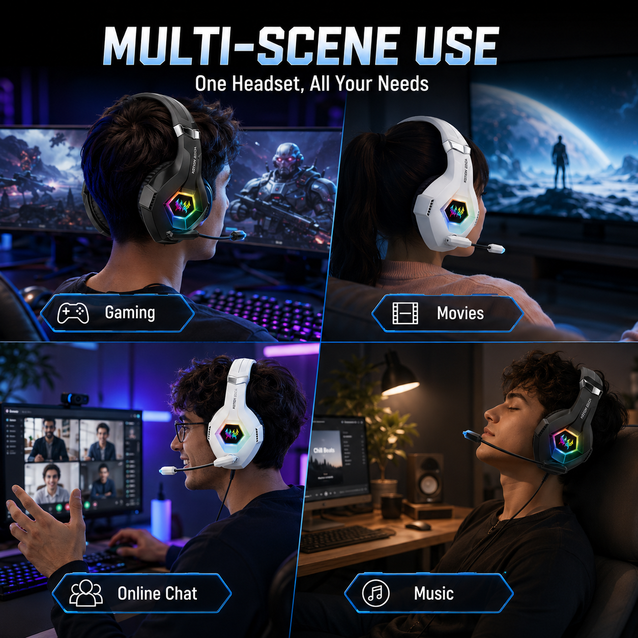 GS450 Wired Gaming Headset RGB - Gaming Headset Rgb 리뷰 및 가격