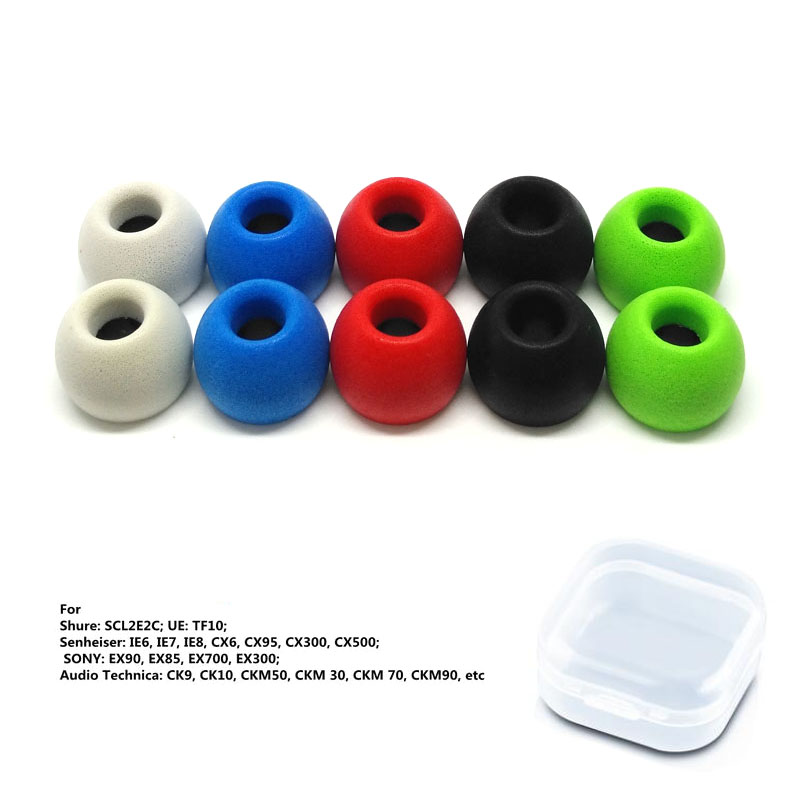 1Pair ANJIRUI Memory Foam Eart - Earphone Foam Tip 리뷰 및 가격