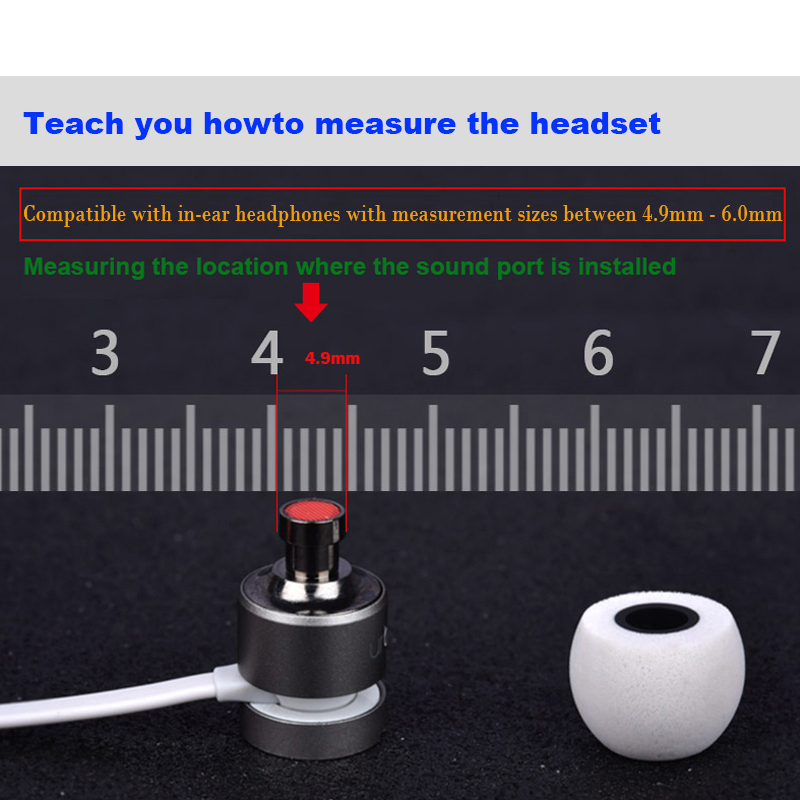 1Pair ANJIRUI Memory Foam Eart - Earphone Foam Tip 리뷰 및 가격