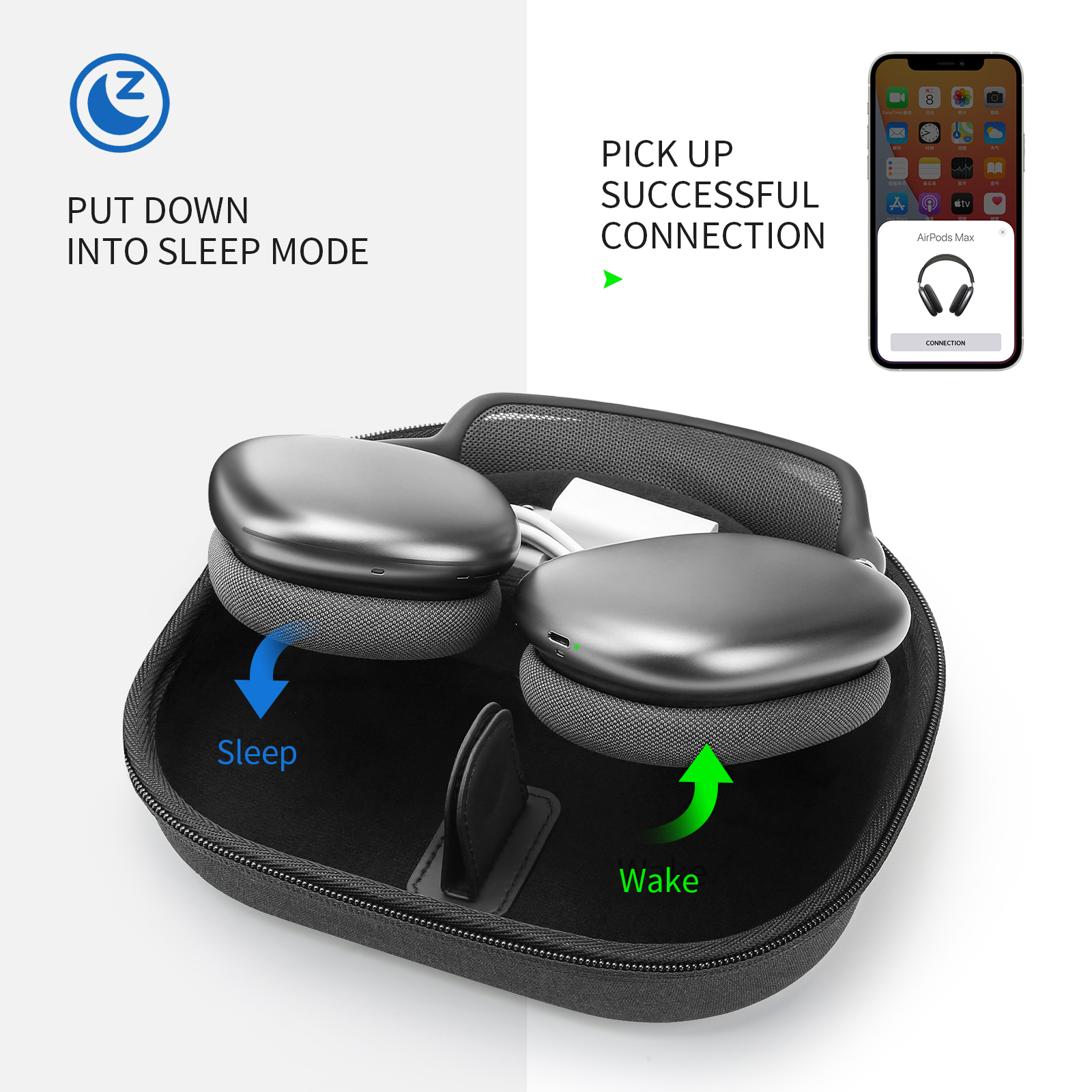 YINKE Smart Case for Apple Air - Headphone Case Hard 리뷰 및 가격