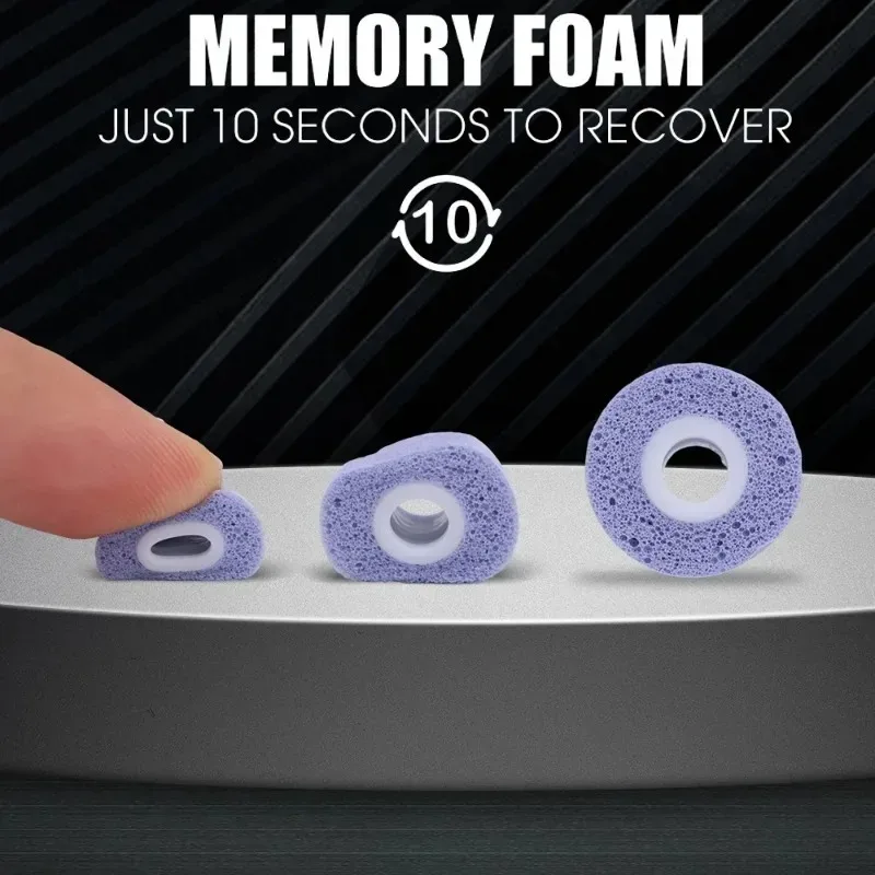 1-3Pairs Memory Foam Eartips f - Earphone Foam Tip 리뷰 및 가격