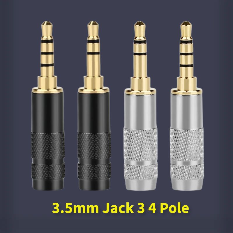 DIY 3.5mm Jacks Audio Plug 3 4 - Cable Extension 3.5 리뷰 및 가격