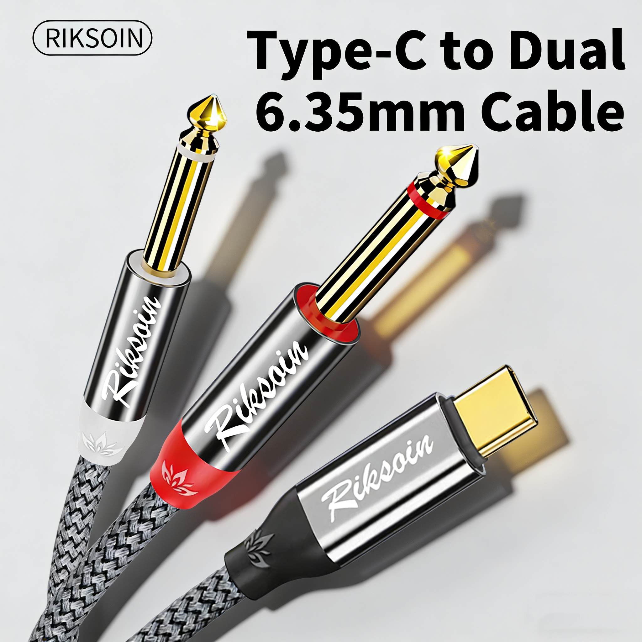USB Type C to Dual 6.35mm TS A - Audio Splitter Y 리뷰 및 가격