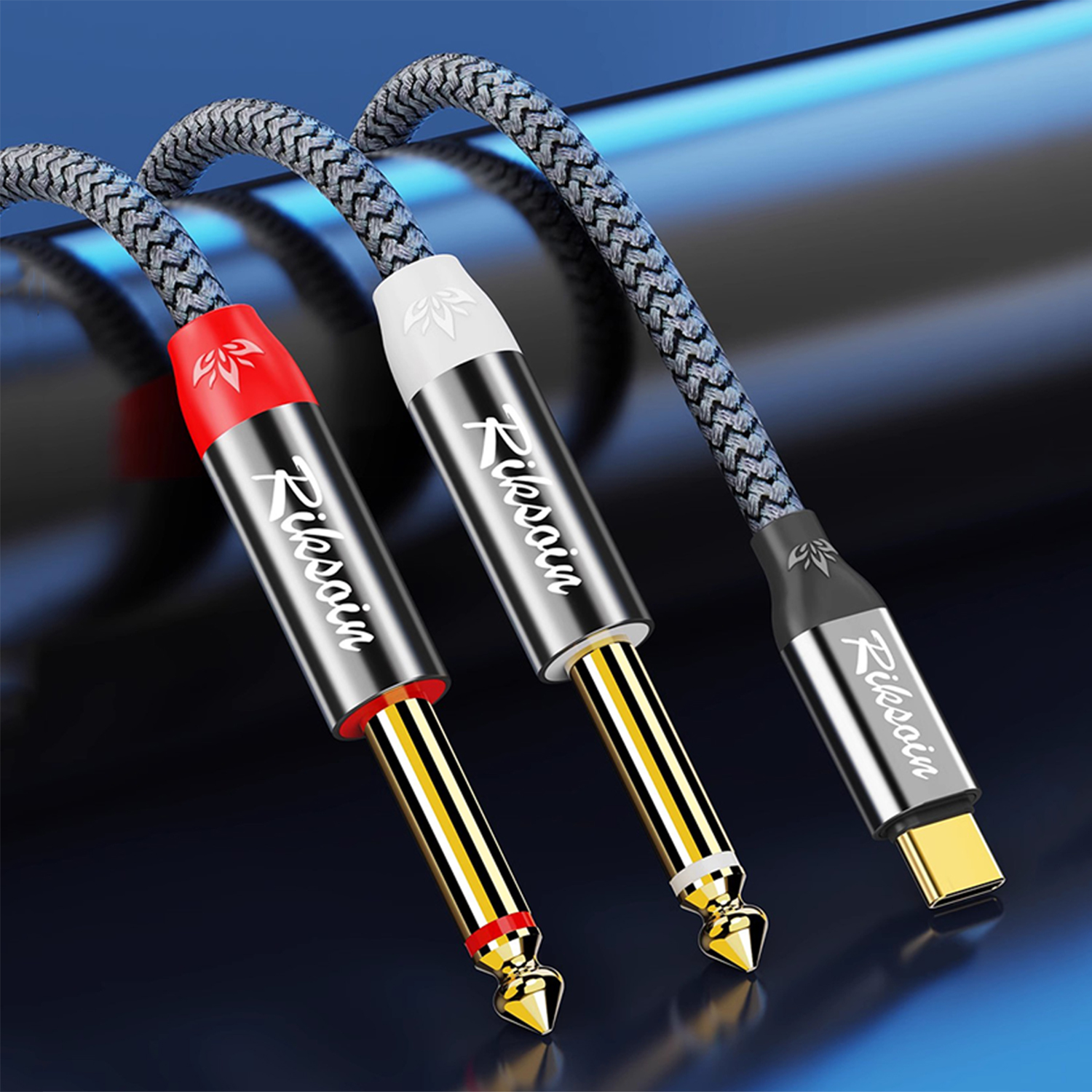 USB Type C to Dual 6.35mm TS A - Audio Splitter Y 리뷰 및 가격