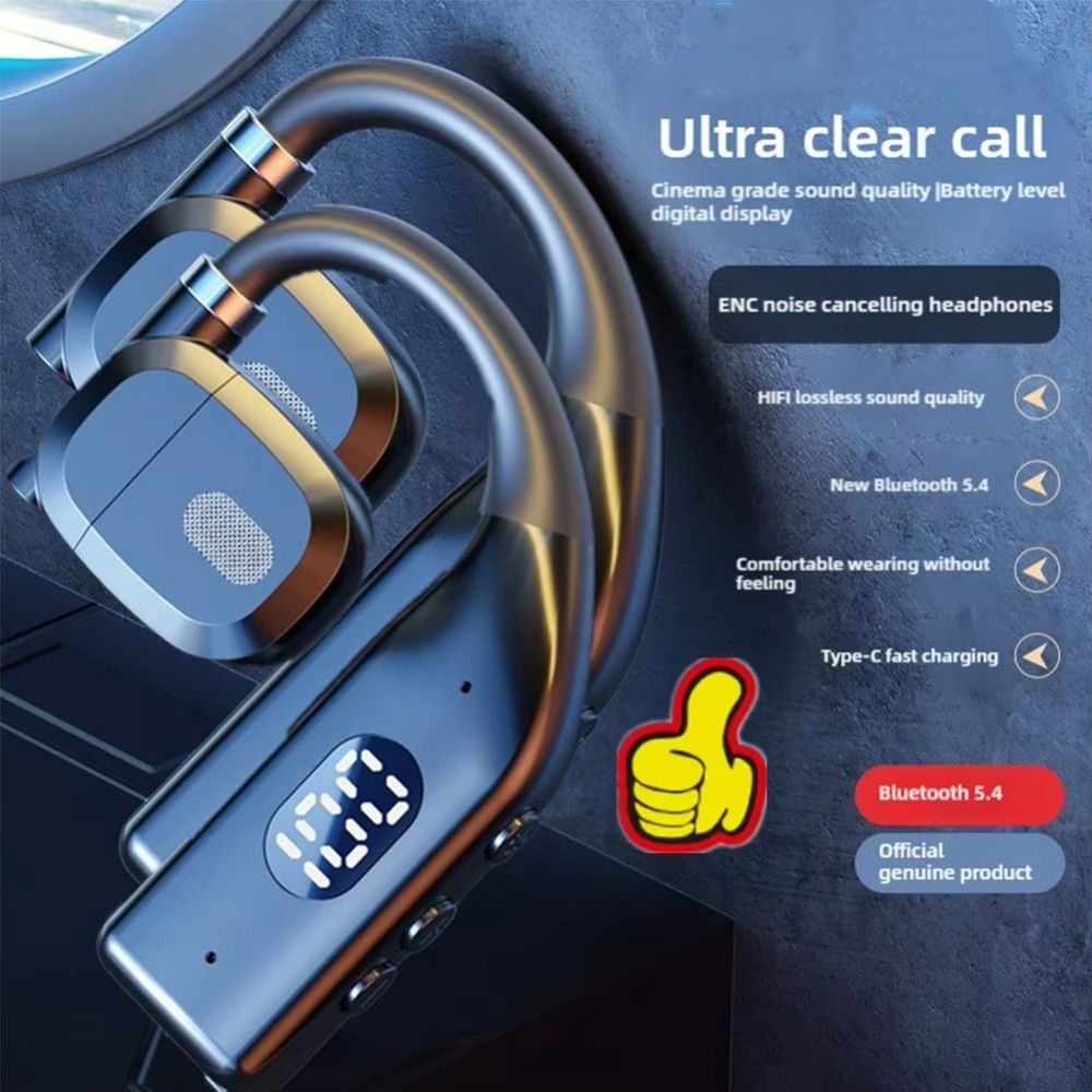 New Bluetooth 5.4 Wireless Blu - Bluetooth Headset On Ear 리뷰 및 가격