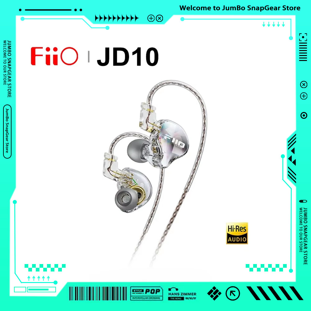 FiiO JD10 3.5mm / Type-C Wired - Audiophile Headphone Wired 리뷰 및 가격