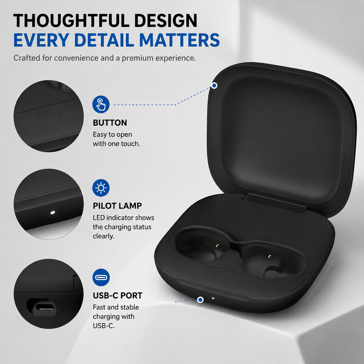 700mAh Battery Earphone Chargi - Earbuds Charging Case 리뷰 및 가격