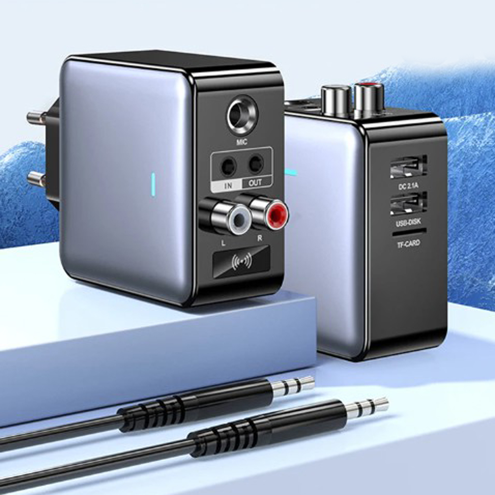 QC 2.0 H6 EU US Plug Daul USB  - Bluetooth Adapter Receiver 리뷰 및 가격
