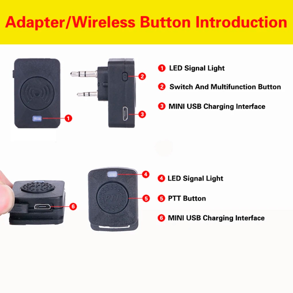 Walkie Talkie Wireless Headset - Bluetooth Headset On Ear 리뷰 및 가격