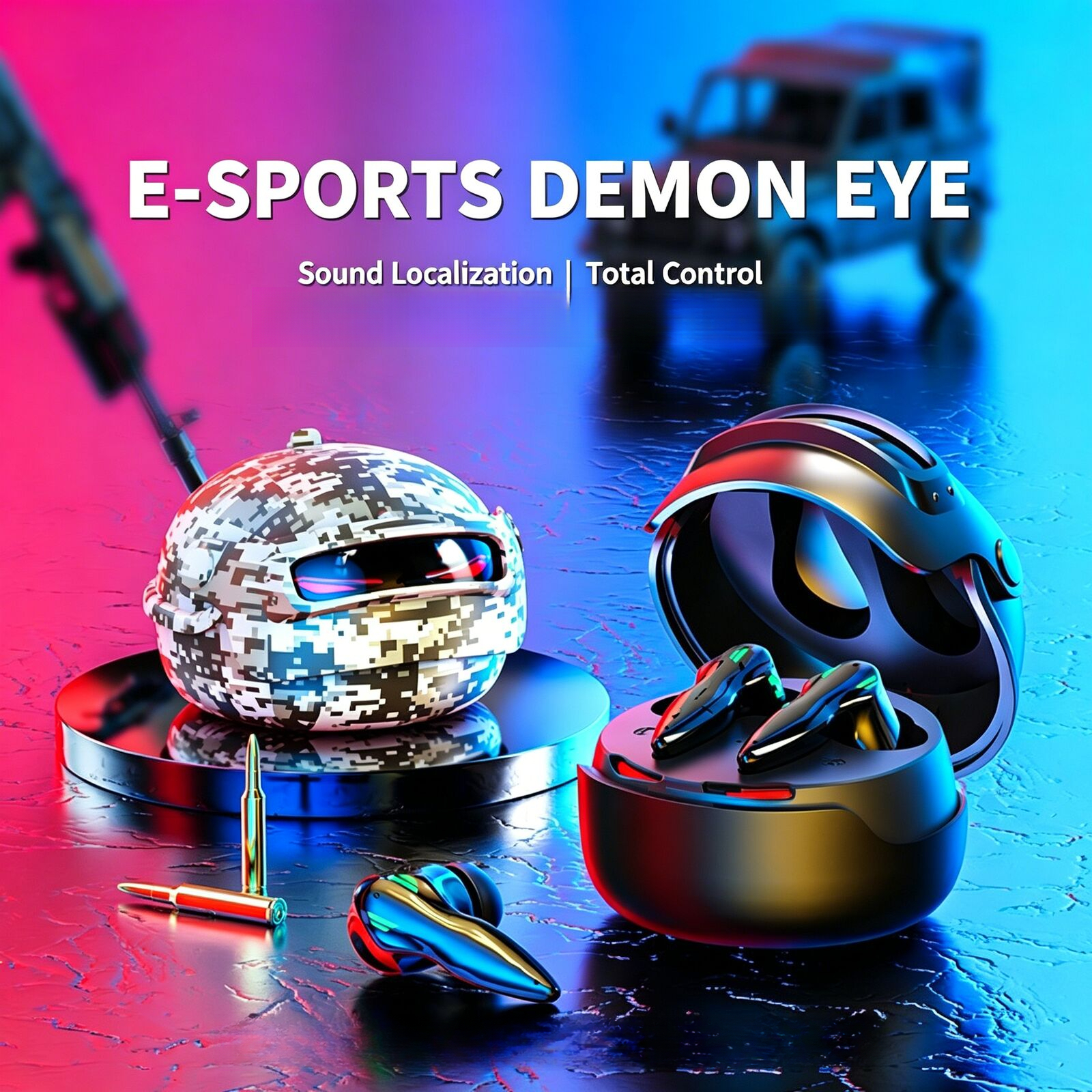 Helmet Style Gaming  Wireless  - Gaming Headset Rgb 리뷰 및 가격