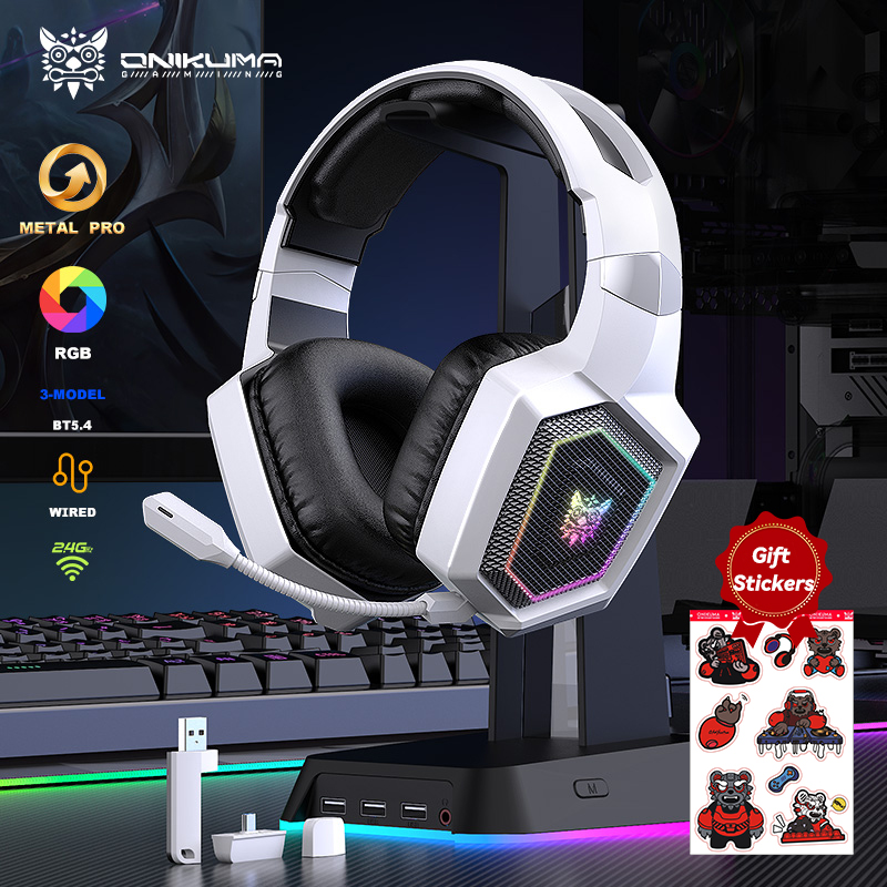 ONIKUMA 2.4GHz Wireless Gaming - Gaming Headset Rgb 리뷰 및 가격