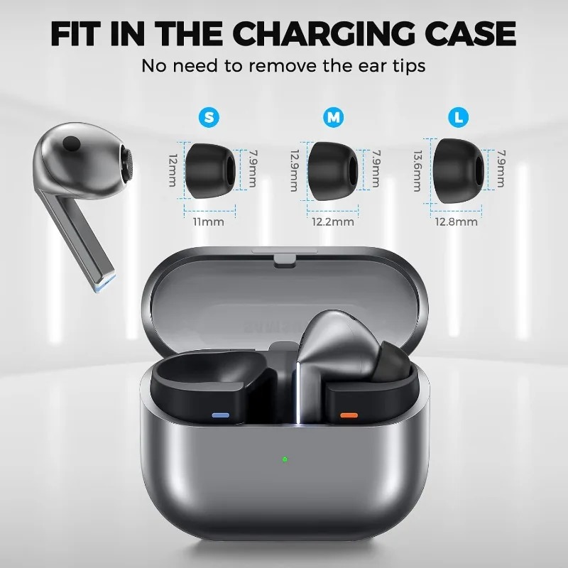 6-3Pairs For Samsung Galaxy Bu - Earphone Foam Tip 리뷰 및 가격