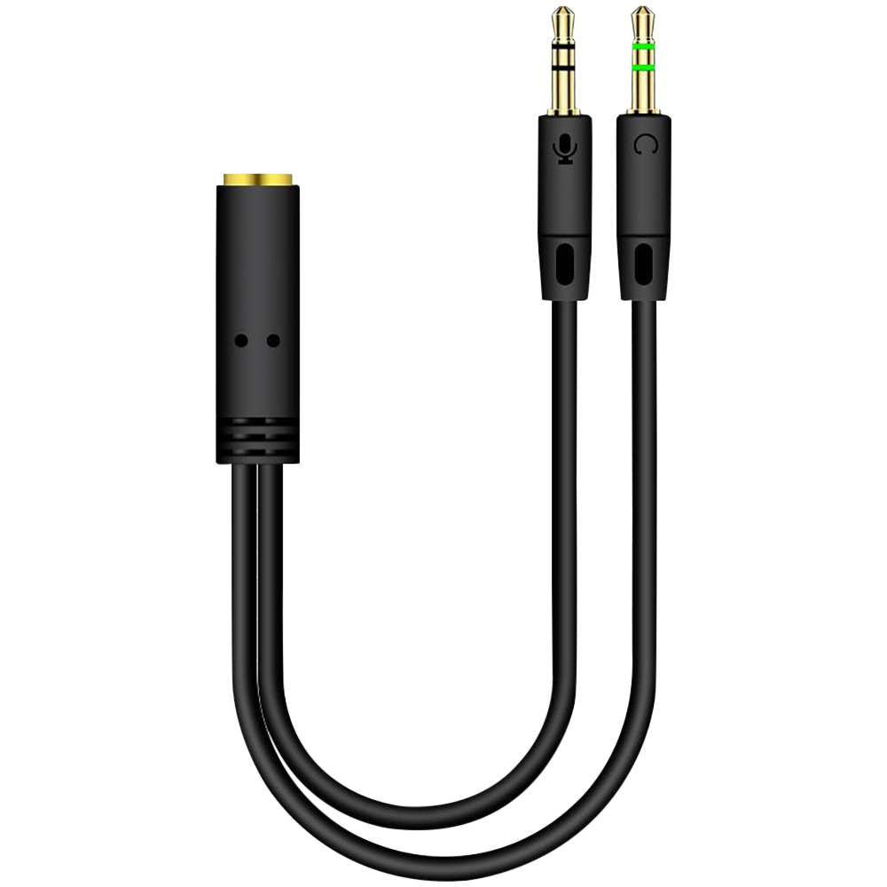 3.5mm Jack 2 Male To 1 Female  - Earphone Splitter Jack 리뷰 및 가격
