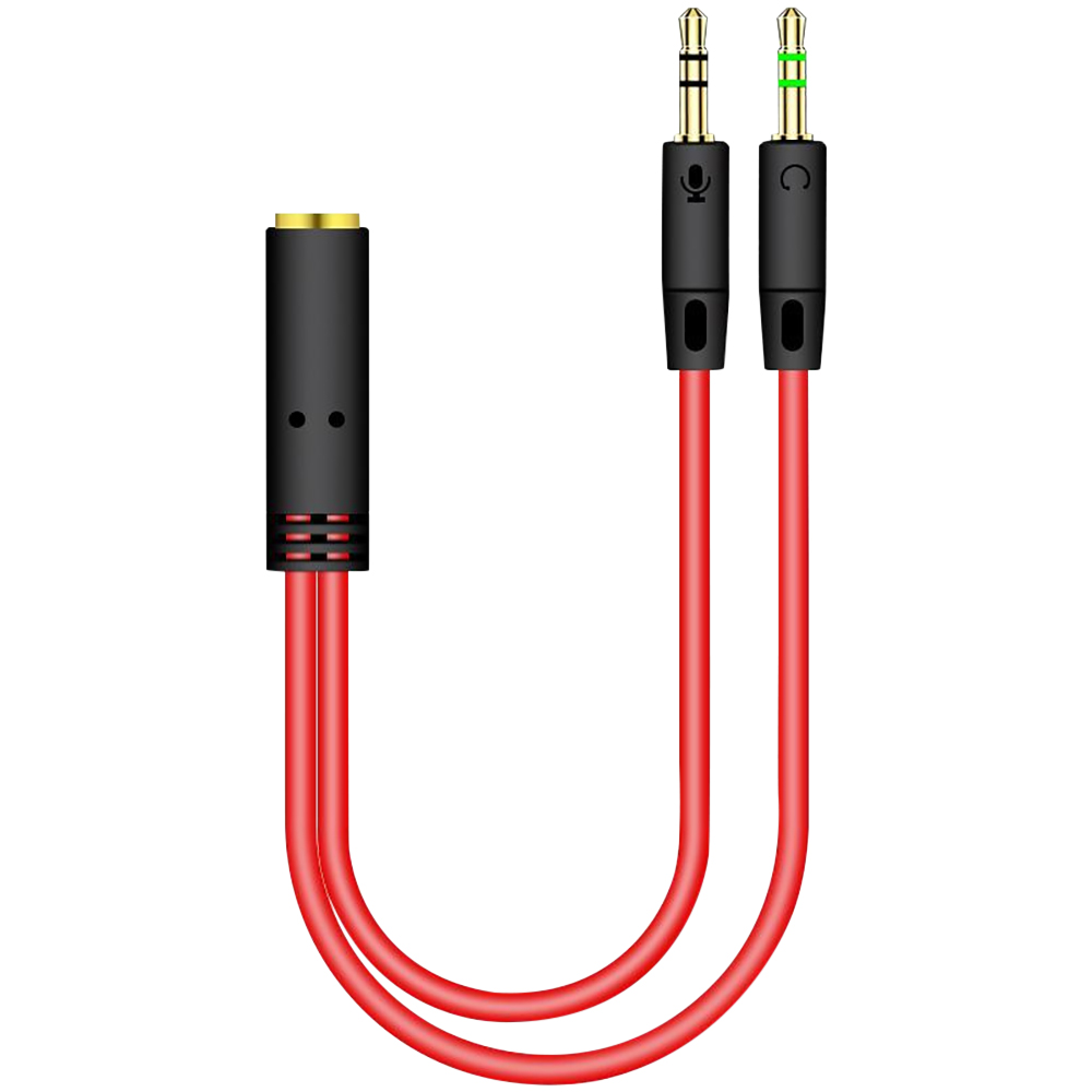 3.5mm Jack 2 Male To 1 Female  - Earphone Splitter Jack 리뷰 및 가격