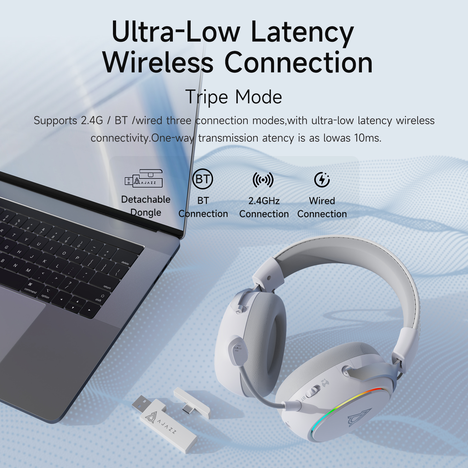Ajazz AHM10 MAX Over-ear Gamin - Gaming Headset Rgb 리뷰 및 가격
