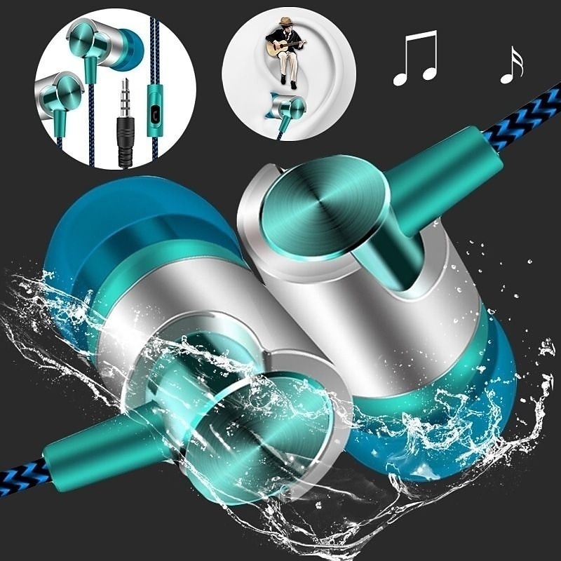 9D Stereo Wired Headphones Bas - Wired Earphone Mic 리뷰 및 가격