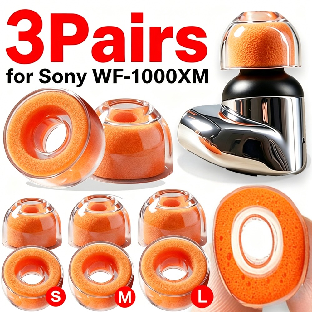 1-3Pairs for Sony WF-1000XM6/5 - Earphone Foam Tip 리뷰 및 가격