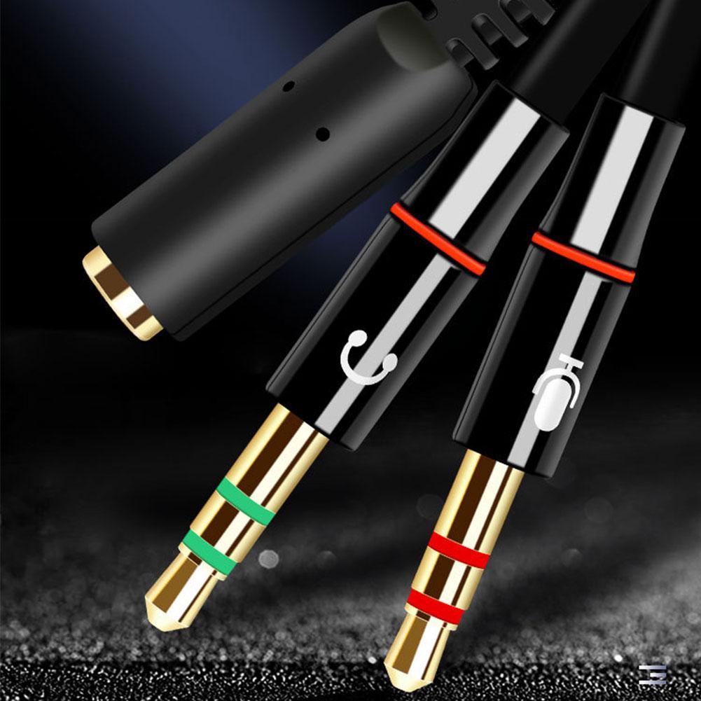 Headphone Microphone Audio Con - Audio Splitter Y 리뷰 및 가격