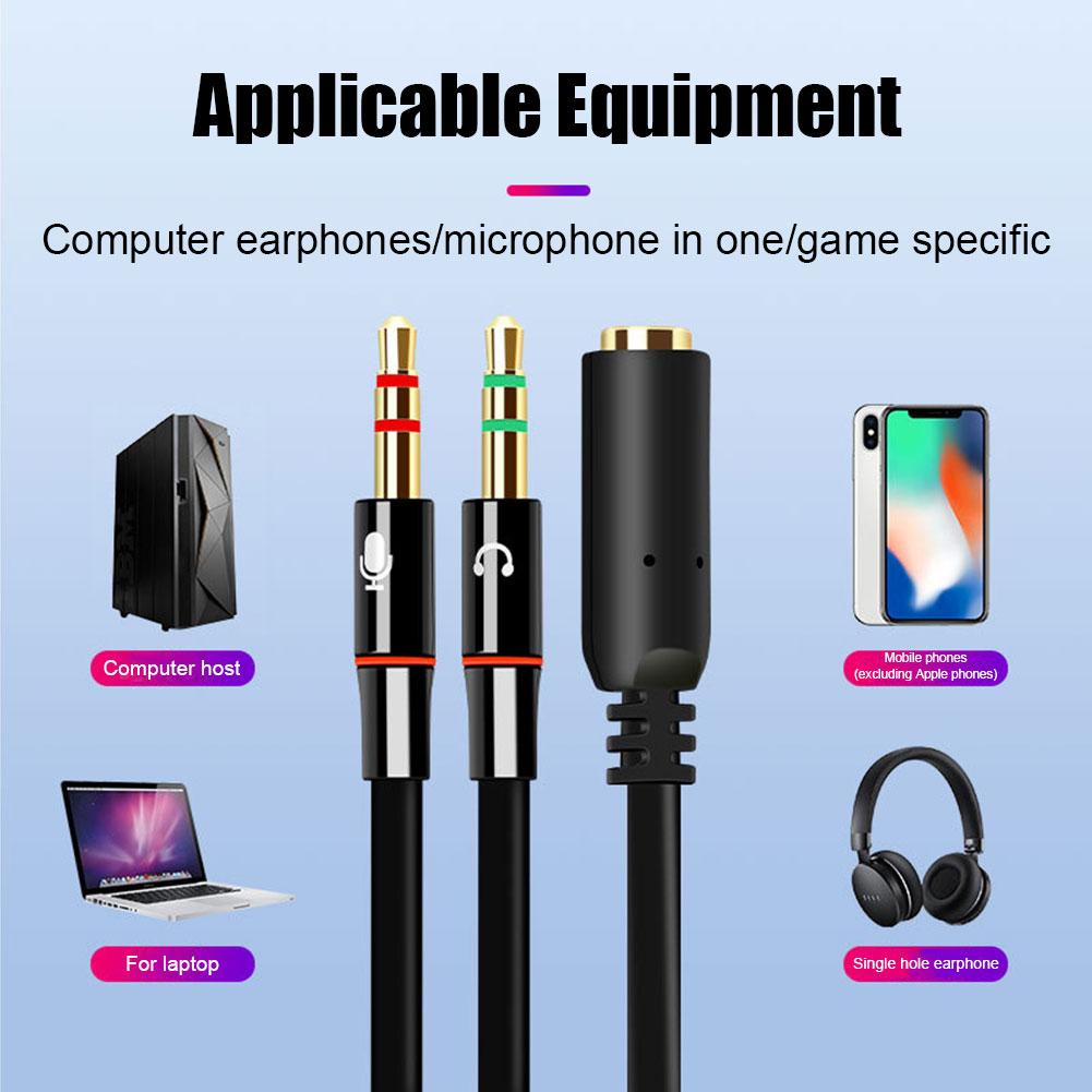 Headphone Microphone Audio Con - Audio Splitter Y 리뷰 및 가격