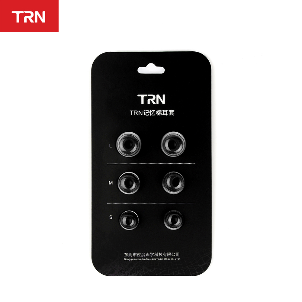 TRN 3Pairs (6pcs) Earphone Mem - Earphone Foam Tip 리뷰 및 가격