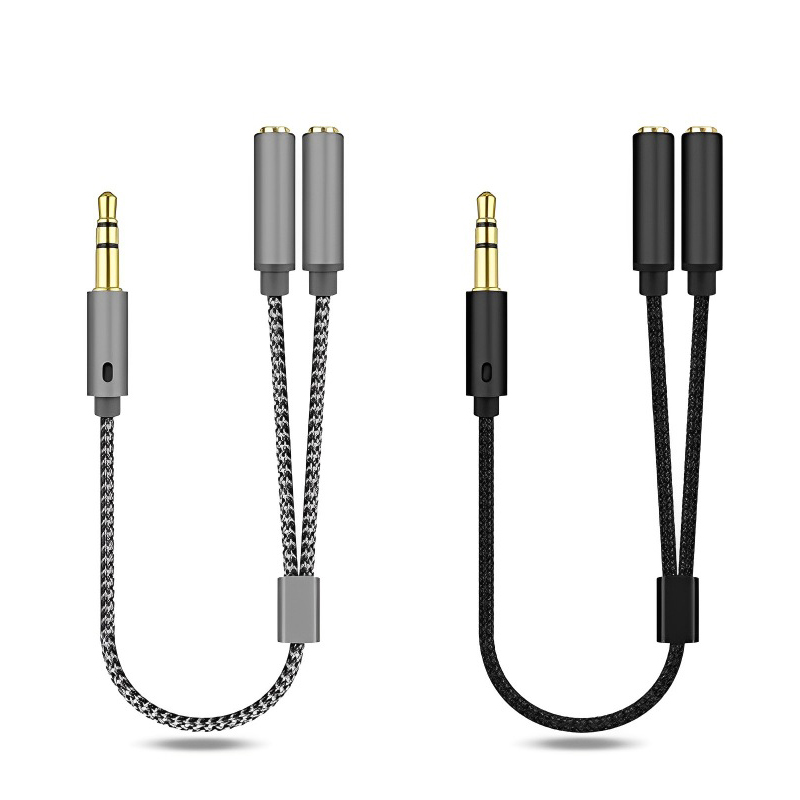 3.5mm Audio Splitter Y Jack 1  - Earphone Splitter Jack 리뷰 및 가격