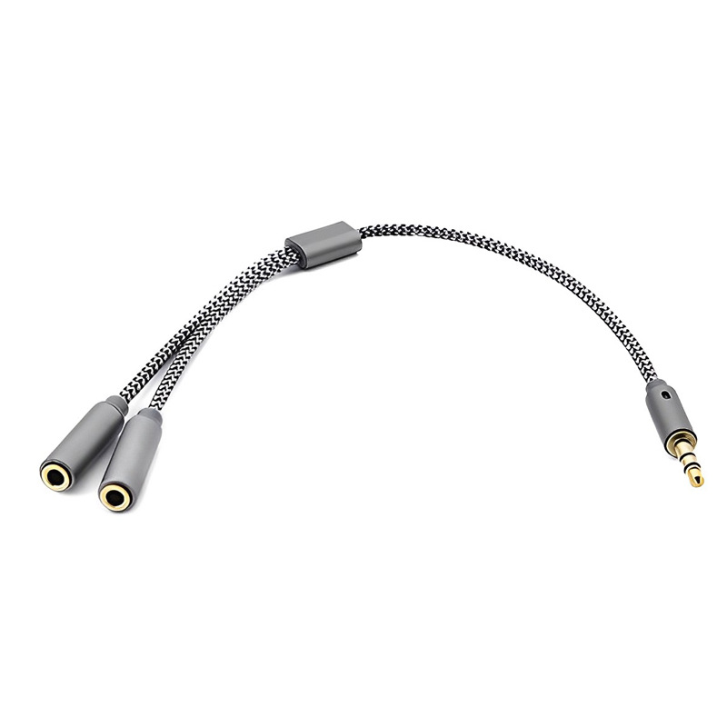 3.5mm Audio Splitter Y Jack 1  - Earphone Splitter Jack 리뷰 및 가격